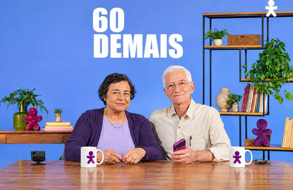 Vivo lança websérie sobre letramento digital com o casal 60 Demais